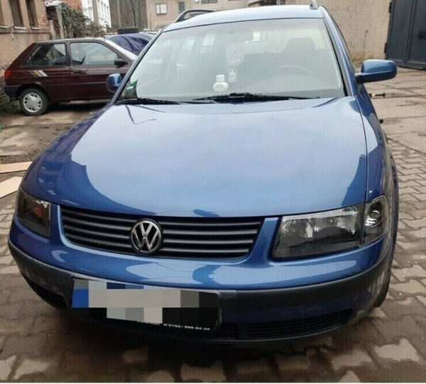 Upgrade Design Klarglas Scheinwerfer für VW Passat B5 3B 96-00 schwarz